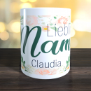 Personalisierte Tasse mit Wunsch-Namen, Kaffeetasse Lieblings Mama