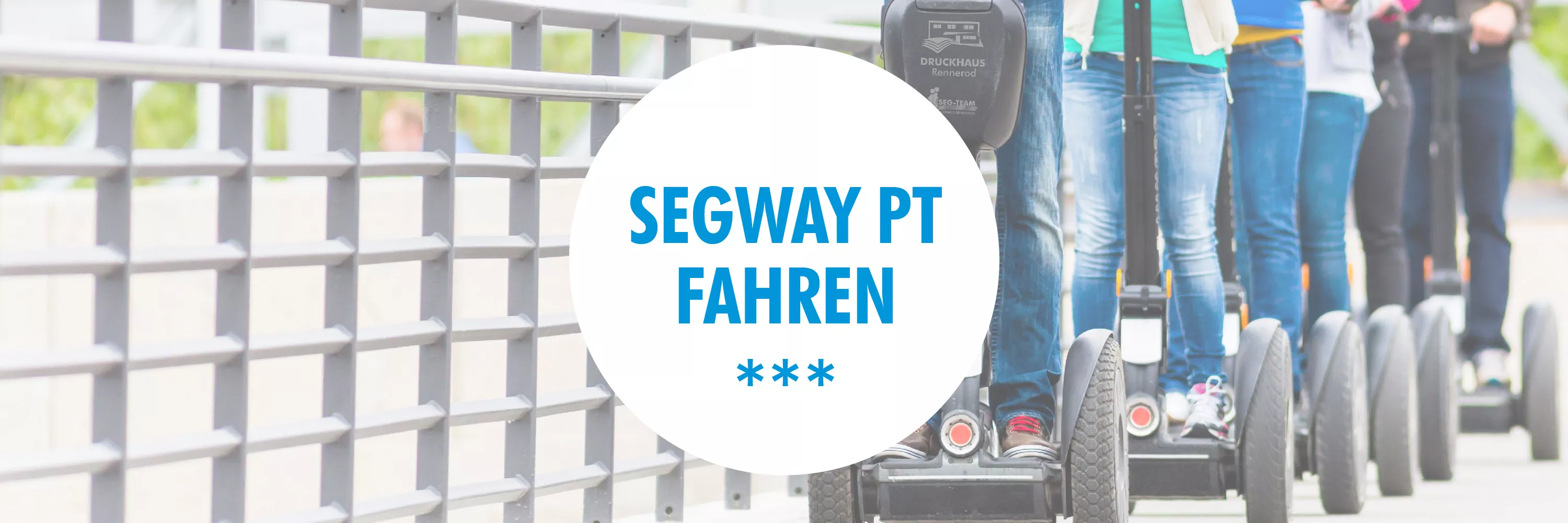 Segway PT Fahren im Westerwald