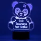 Mobile Preview: LED Nachtlicht Gute Besserungs Bär - dunkelblau