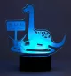 Preview: LED Nachtlicht Dino blau