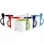 Preview: Löffel - Fototasse, farbige Kaffeetassen mit Ihrem Foto - personalisiert