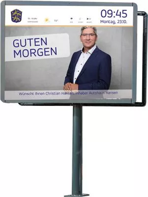 LED Tafel Westerwald - pro Woche