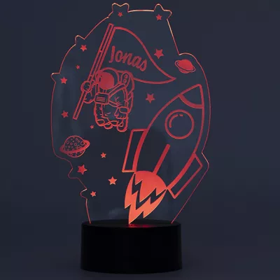LED Nachtlicht Astronaut rot