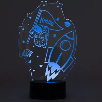 LED Nachtlicht Astronaut blau
