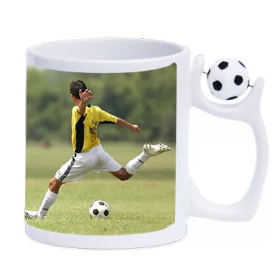 Fußball Tasse mit Fotodruck Fototasse - personalisiert
