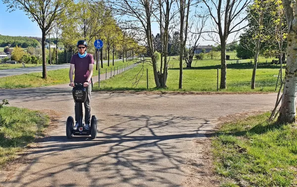 Mit dem Seg in Irmtraut