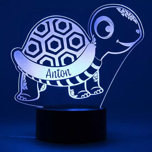 LED Nachtlicht Landschildkröte - Dunkelblau LED Nachtlicht Landschildkröte - Dunkelblau