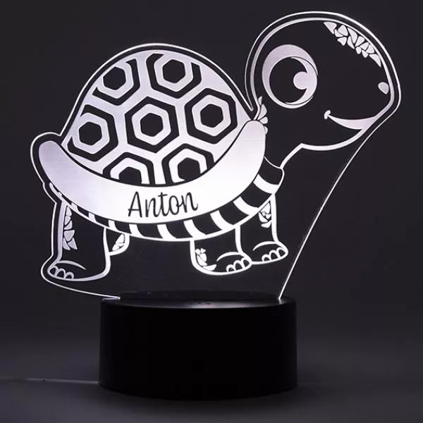 LED Nachtlicht Landschildkröte - weiss LED Nachtlicht Landschildkröte - weiss