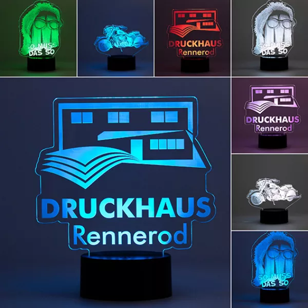 Druckhaus Rennerod - Traumlicht - Unsere LED Acryl Lichter