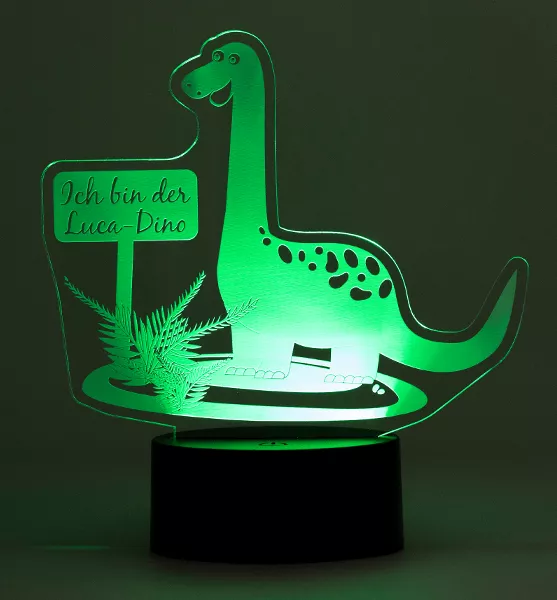 LED Nachtlicht Dino grün