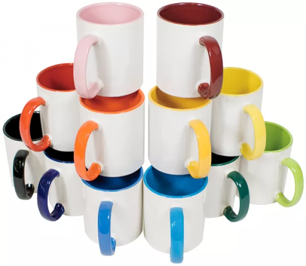 Fototasse, farbige Kaffeetassen mit Ihrem Foto - personalisiert