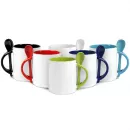 Löffel - Fototasse, farbige Kaffeetassen mit Ihrem Foto - personalisiert