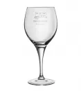 Weinglas - einzeln mit individueller Lasergravur
